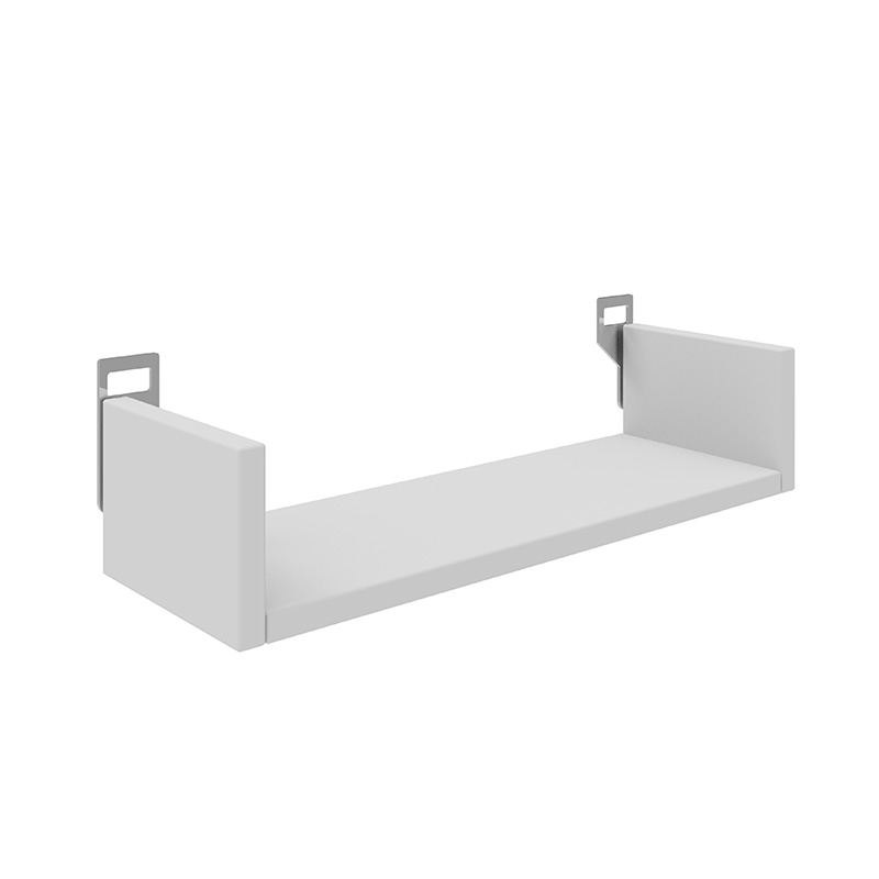 Raft muri Derva pakoworld në ngjyrë të bardhë 45x15x10cm
