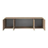Dollap Royal pakoworld me katër dyer loft sonoma 200x58x53cm