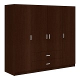 Dollap Royal pakoworld me katër dyer wenge 200x58x177cm