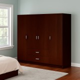 Dollap Royal pakoworld me katër dyer wenge 200x58x177cm