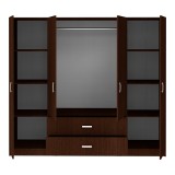 Dollap Royal pakoworld me katër dyer wenge 200x58x177cm
