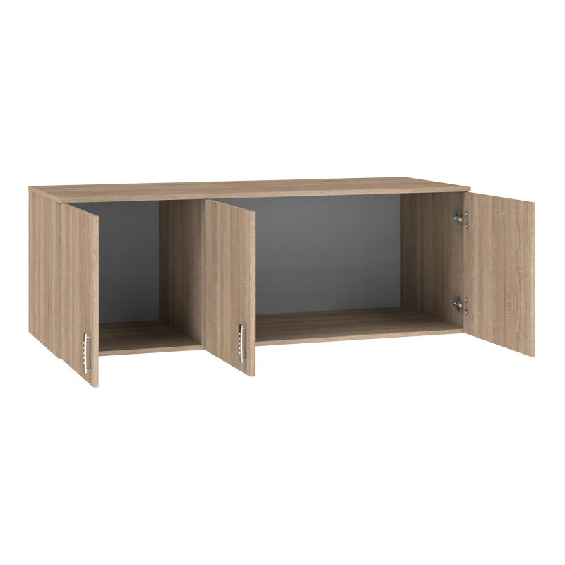 Gardërobë me tre dyer Royal pakoworld loft sonoma 150x58x53cm