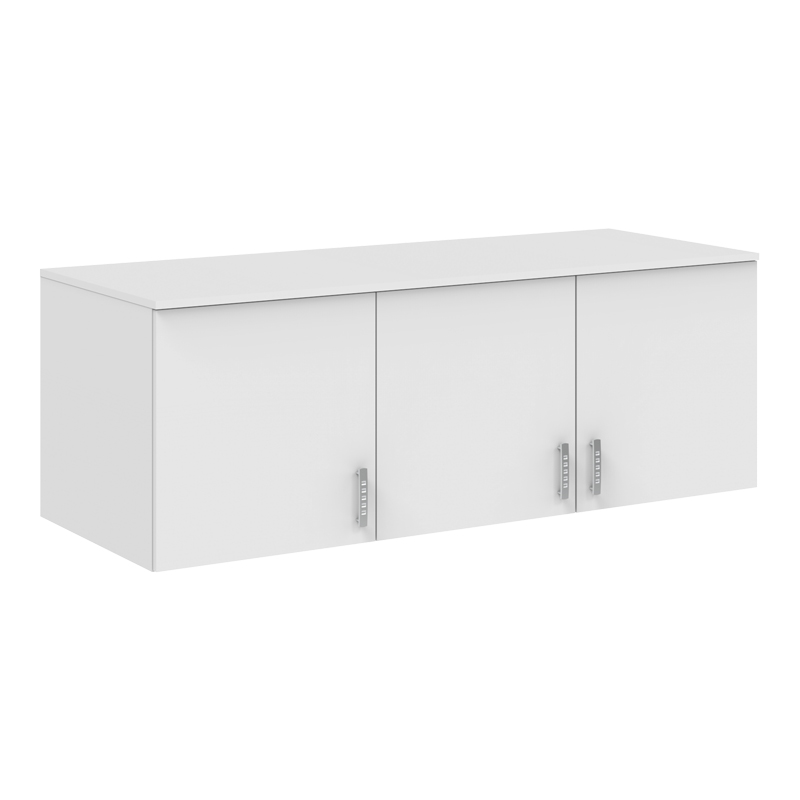 Dollap Royal pakoworld me tre dyer loft i bardhë 150x58x53cm