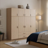 Dollap me katër dyer Royal pakoworld me sirtarë dhe loft SONOMA 200x58x230cm