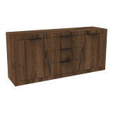 Komodinë Doha pakoworld arrë me OAK 180x45x80.5cm