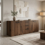 Komodinë Doha pakoworld arrë me OAK 180x45x80.5cm