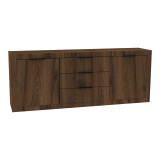 Bufet Doha pakoworld arrë me OAK 210x45x80.5cm