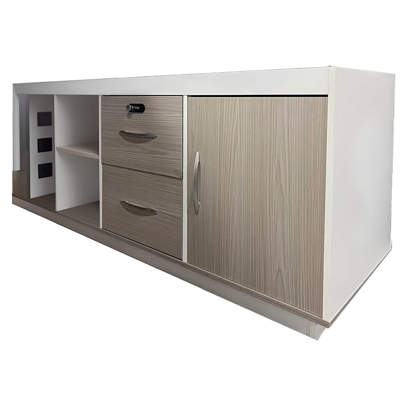 Tavolinë pune profesionale këndore e kthyeshme Armadi pakoworld sonoma-e bardhë 200x180x75cm