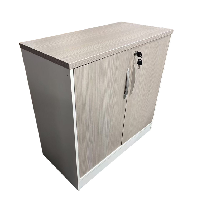 Kabinet i ulët zyre profesional Armadi pakoworld në ngjyrë sonoma-bardhë 80x40x80cm