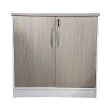 Kabinet i ulët zyre profesional Armadi pakoworld në ngjyrë sonoma-bardhë 80x40x80cm