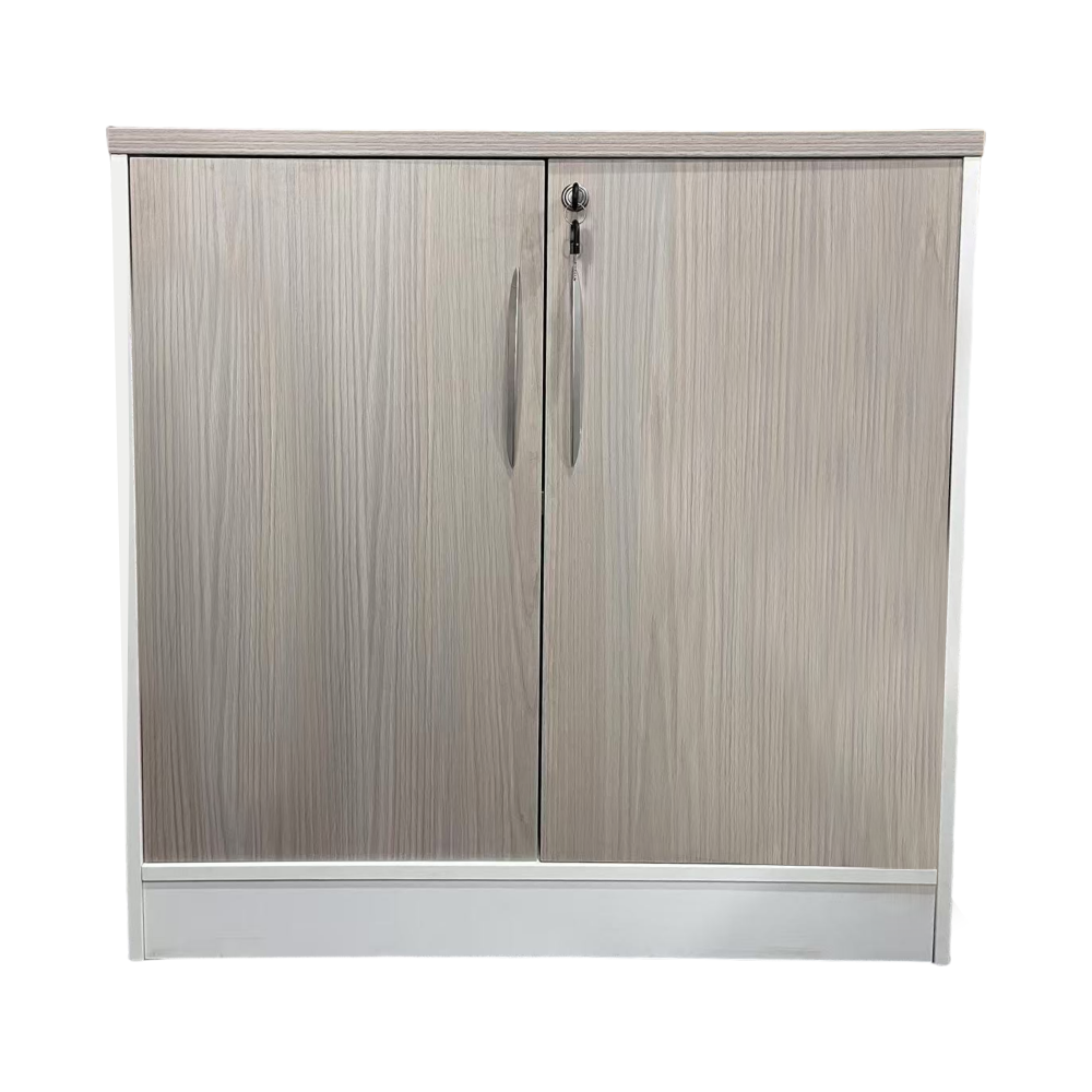Kabinet i ulët zyre profesional Armadi pakoworld në ngjyrë sonoma-bardhë 80x40x80cm