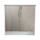 Kabinet i ulët zyre profesional Armadi pakoworld në ngjyrë sonoma-bardhë 80x40x80cm