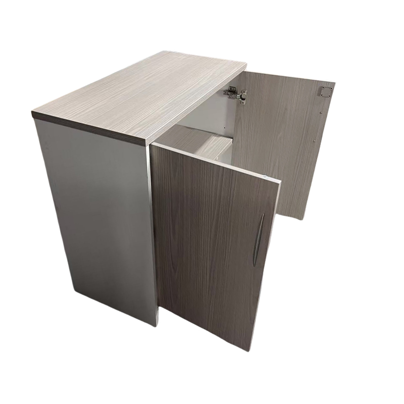 Kabinet i ulët zyre profesional Armadi pakoworld në ngjyrë sonoma-bardhë 80x40x80cm