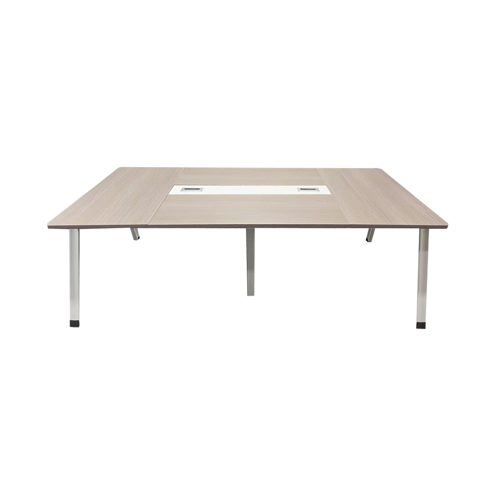 Tavolinë konference Armadi pakoworld në nuancë sonoma-bardhë 200x120x75cm