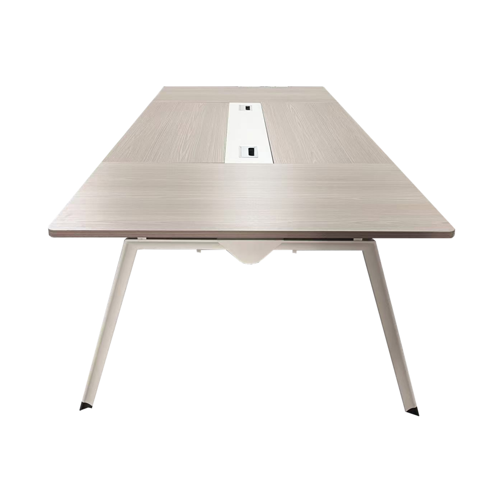 Tavolinë konference Armadi pakoworld në nuancë sonoma-bardhë 200x120x75cm