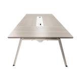 Tavolinë konference Armadi pakoworld në nuancë sonoma-bardhë 200x120x75cm