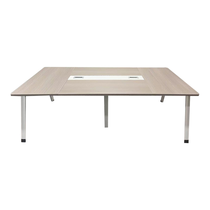 Tavolinë konference Armadi pakoworld në nuancë gri-bardhë 240x120x75cm