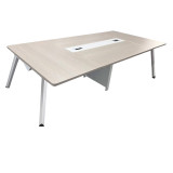 Tavolinë konference Armadi pakoworld në nuancë gri-bardhë 240x120x75cm