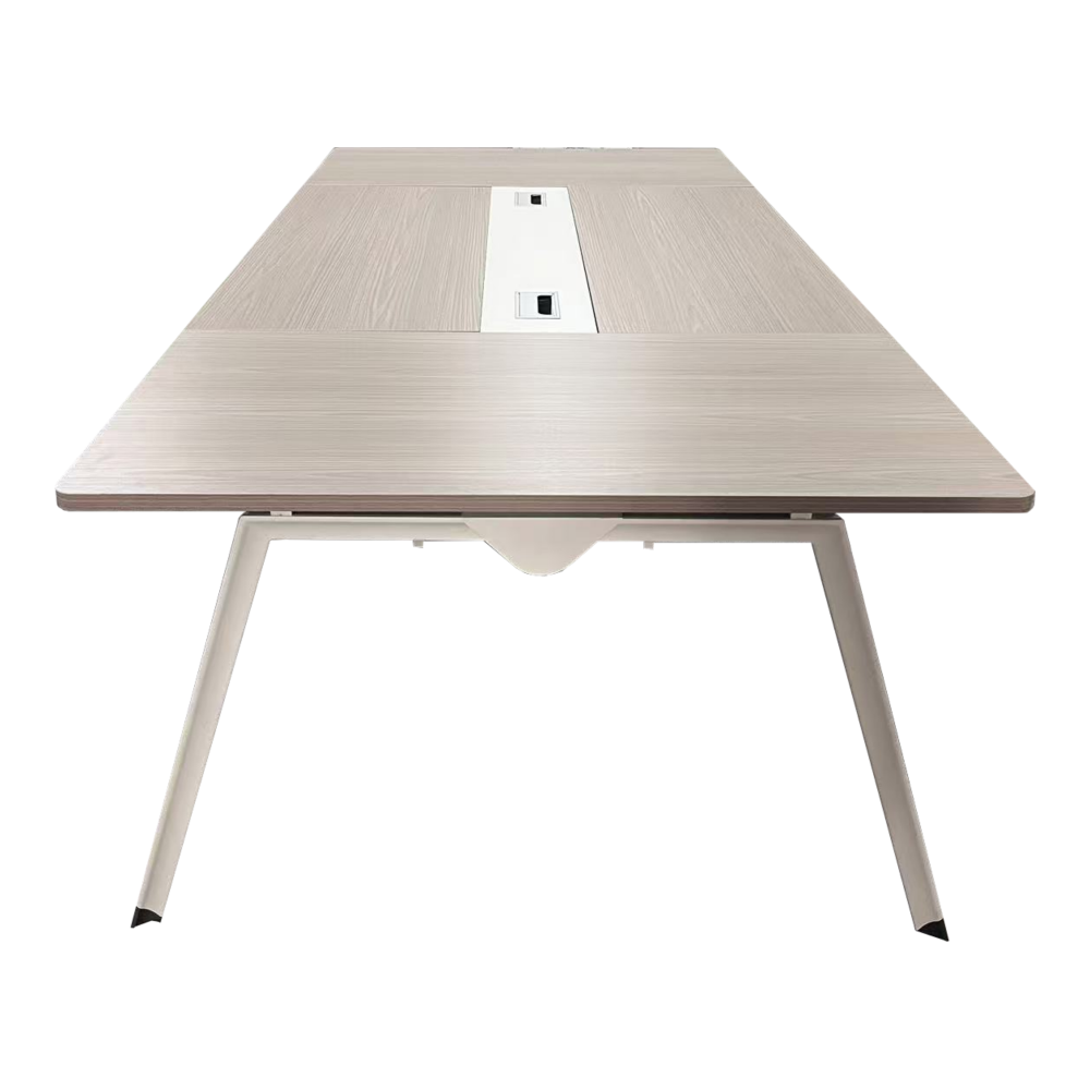 Tavolinë konference Armadi pakoworld në nuancë gri-bardhë 240x120x75cm