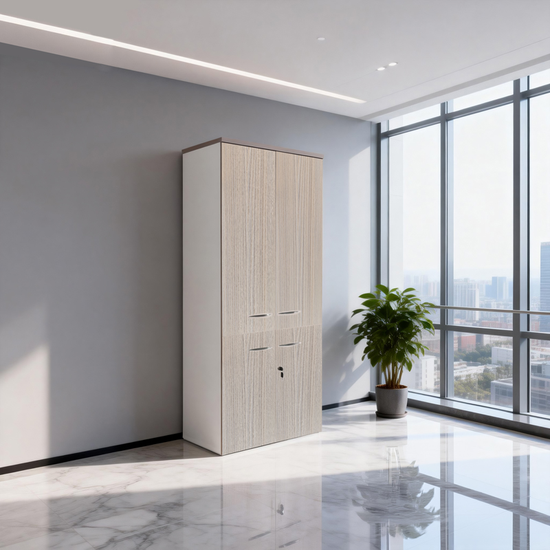 Kabinet zyre Armadi pakoworld sonoma-e bardhë 80x40x200cm