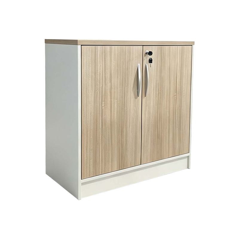 Kabinet zyre i ulët profesional Stark pakoworld në ngjyrë lisi-bezhe 80x40x80cm