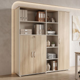 Bibliotekë zyre Stark pakoworld në nuancë OAK-bezhë 160x40x200cm