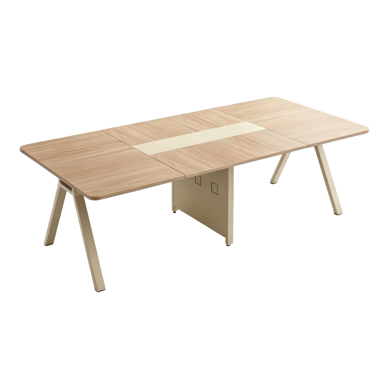 Tavolinë takimi Stark pakoworld në nuancë OAK-bezhë 200x120x75cm