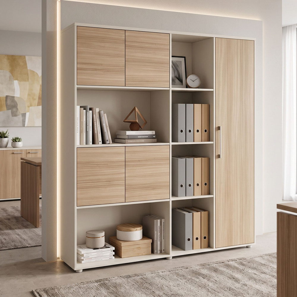 Raft librash zyre Stark pakoworld OAK bezhë 160x40x200cm
