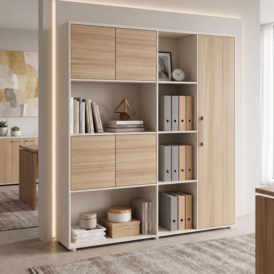 Raft librash zyre Stark pakoworld OAK bezhë 160x40x200cm