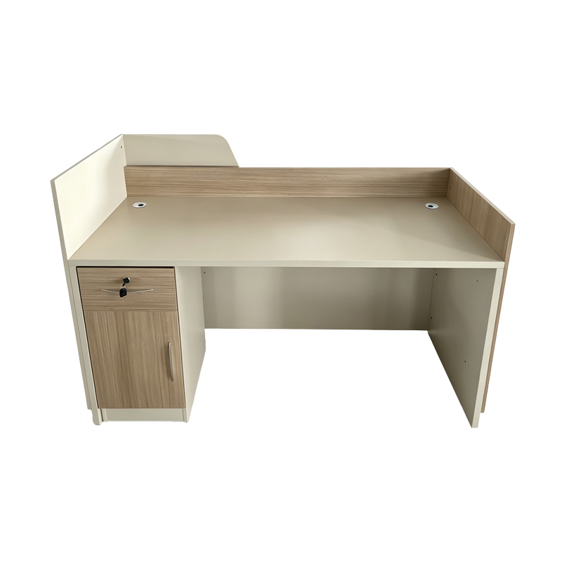 Banaku i recepsionit Stark pakoworld në nuancë OAK-bezhë 160x60x105cm