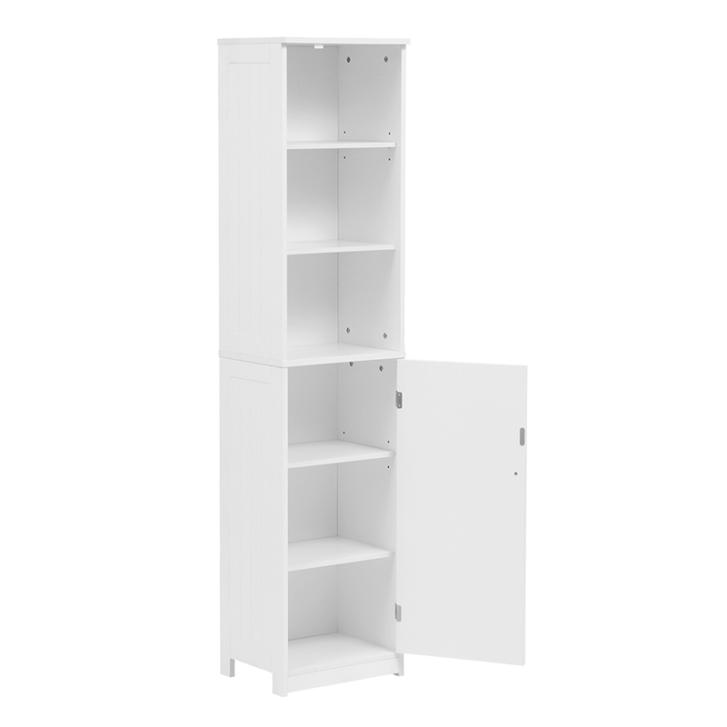 Kabinë-Kolonë Desilia pakoworld mdf e bardhë 37x30x160cm