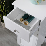 Kabinet-Kolonë Chesy pakoworld mdf e bardhë 32x30x87cm