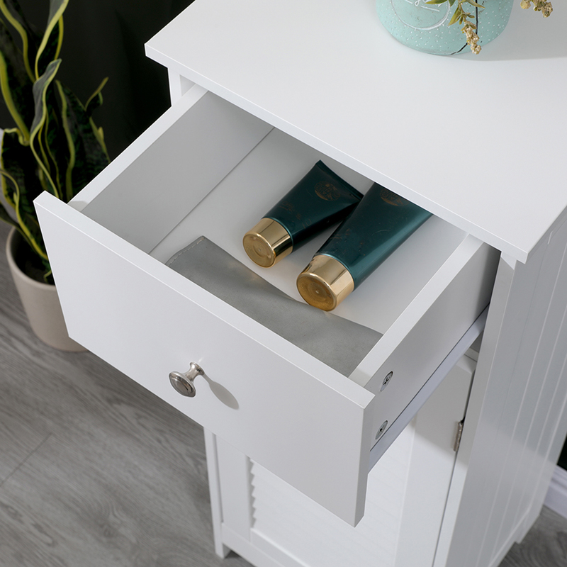 Kabinet-Kolonë Chesy pakoworld mdf e bardhë 32x30x87cm
