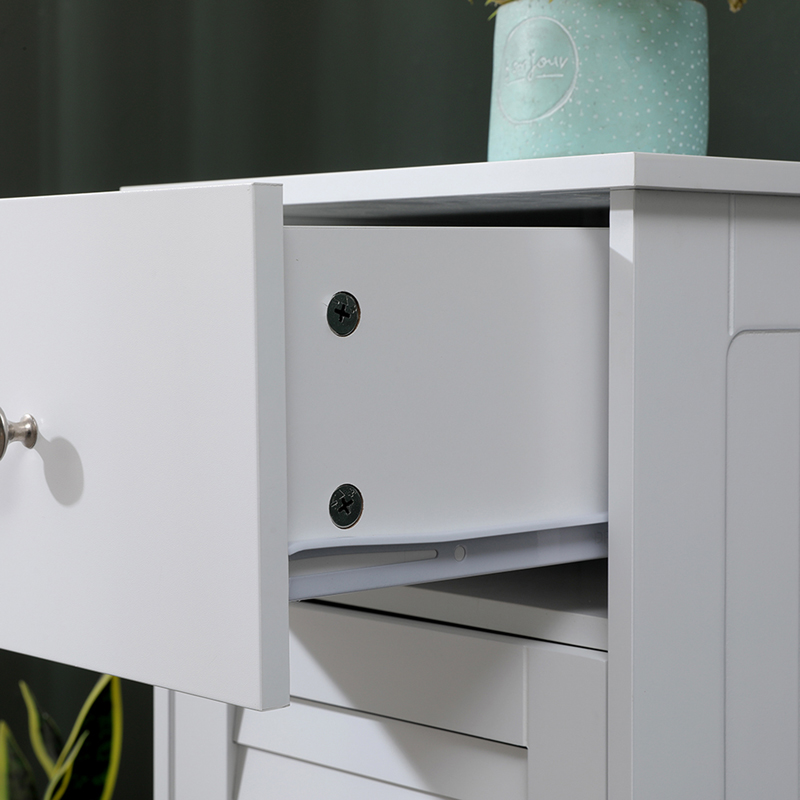 Kabinet-Kolonë Chesy pakoworld mdf e bardhë 32x30x87cm