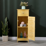 Kabinet-Kolonë Chesy pakoworld MDF në ngjyrë natyrale 32x30x87cm