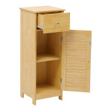 Kabinet-Kolonë Chesy pakoworld MDF në ngjyrë natyrale 32x30x87cm