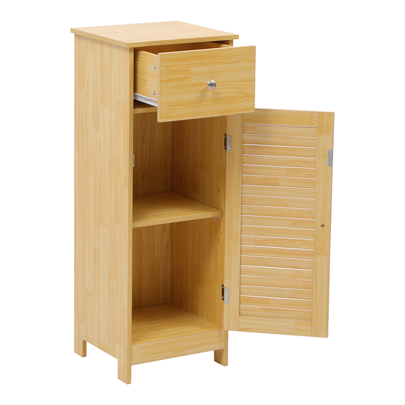 Kabinet-Kolonë Chesy pakoworld MDF në ngjyrë natyrale 32x30x87cm