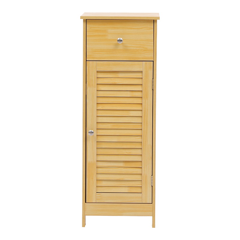 Kabinet-Kolonë Chesy pakoworld MDF në ngjyrë natyrale 32x30x87cm