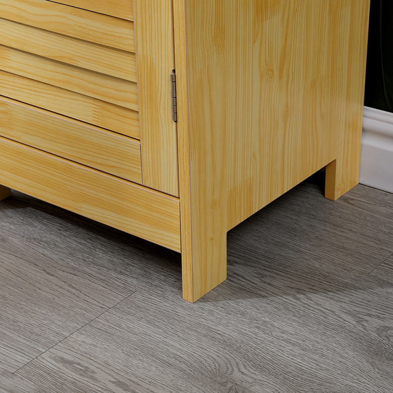 Kabinet-Kolonë Chesy pakoworld MDF në ngjyrë natyrale 32x30x87cm