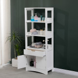 Dollap-Kolonë Sejo pakoworld mdf e bardhë 60x32.5x154cm