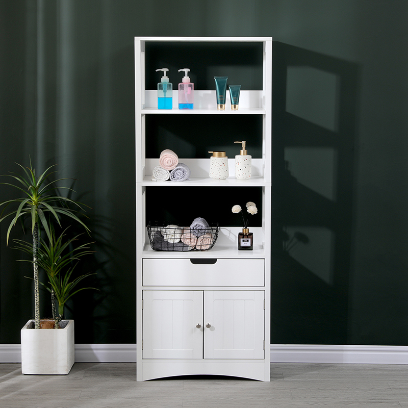 Dollap-Kolonë Sejo pakoworld mdf e bardhë 60x32.5x154cm