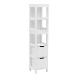 Kabinet-Kolonë Kelby pakoworld mdf e bardhë 30x30x144cm