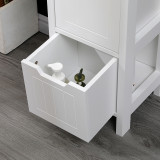 Kabinet-Kolonë Kelby pakoworld mdf e bardhë 30x30x144cm
