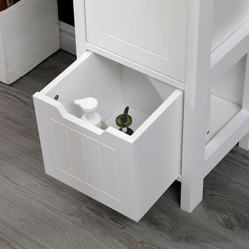 Kabinet-Kolonë Kelby pakoworld mdf e bardhë 30x30x144cm