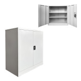 Dollap metalik Armon pakoworld në ngjyrë gri të çelur 90x45x90cm