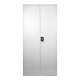 Kabinet metalik Ugren pakoworld në ngjyrë gri të çelët 90x40x180cm