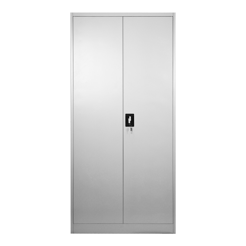Dollap metalik Zogi pakoworld me ndarje me ngjyrë gri të çelur 90x45x180cm