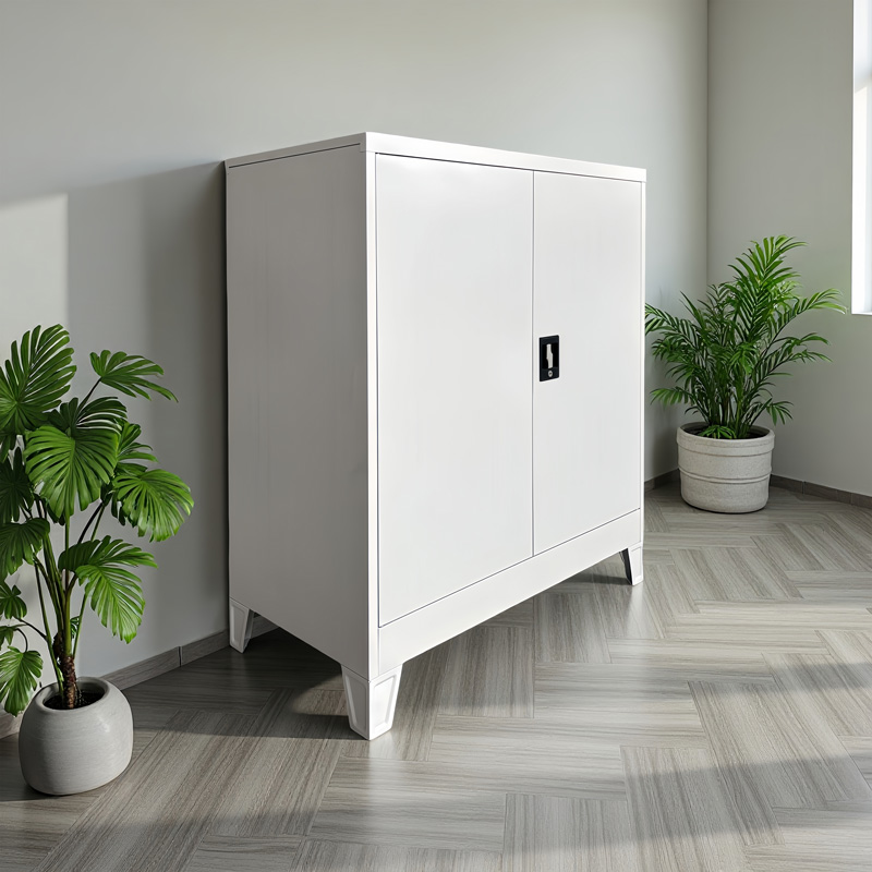Kabinet metalik Armon pakoworld në ngjyrë gri të çelët 90x45x100cm