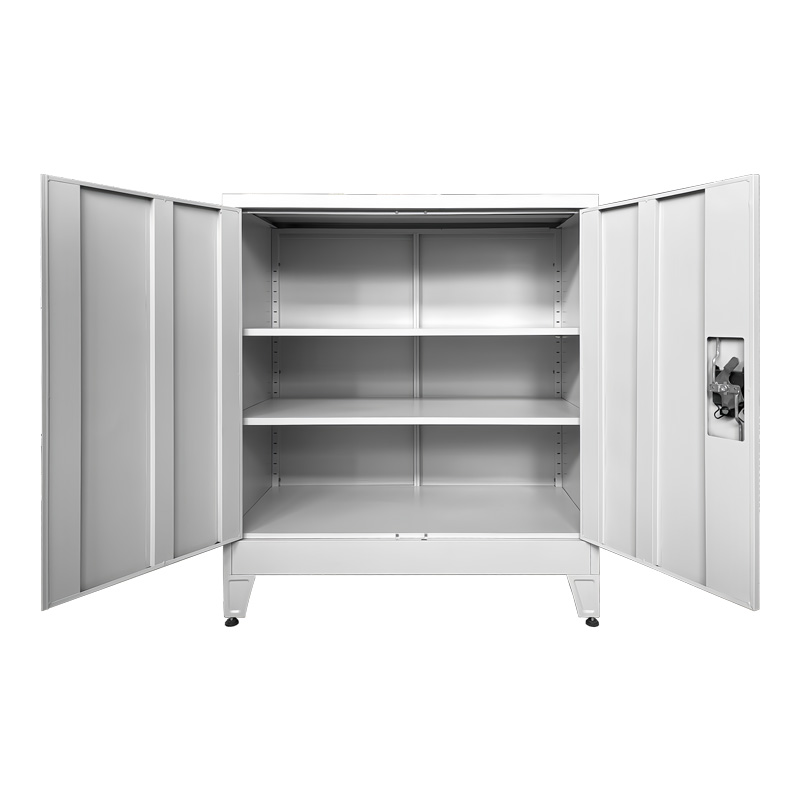 Kabinet metalik Armon pakoworld në ngjyrë gri të çelët 90x45x100cm