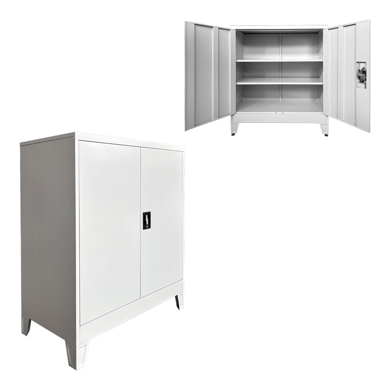 Kabinet metalik Armon pakoworld në ngjyrë gri të çelët 90x45x100cm